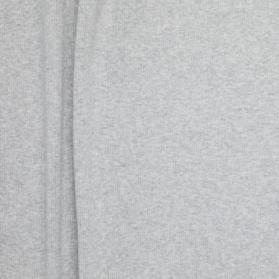 Organic Cotton Rib 2x1 - Grey