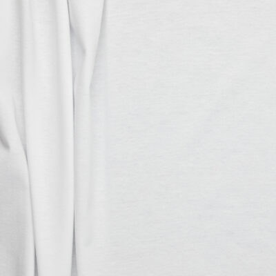 100% Organic Cotton Jersey - White