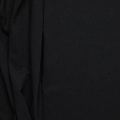100% Organic Cotton Jersey - Black