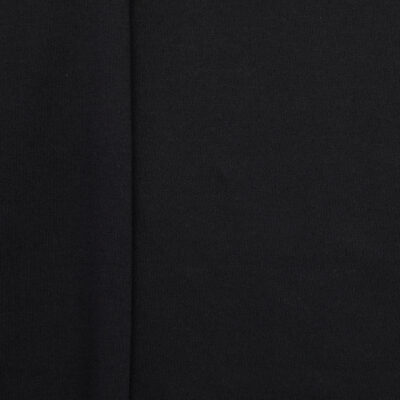 100% Organic Cotton Fleece - Black