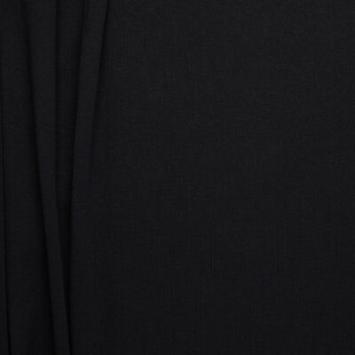 100% Australian Cotton Rib - Black