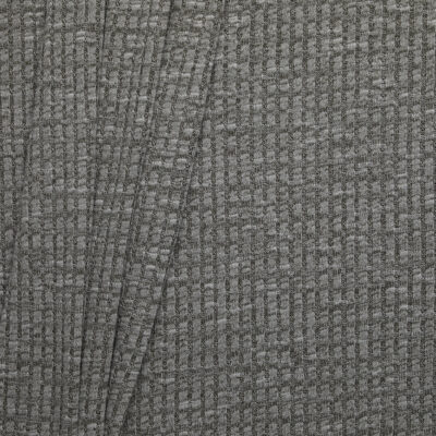 Cotton/ Viscose Broad Rib - Grey