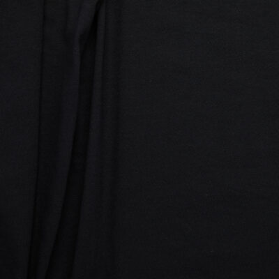 100% Organic Cotton Jersey - Black