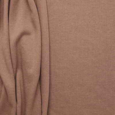 Terry Towelling Knit - Brown