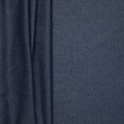 Denim Look Jersey - Indigo/ Silver
