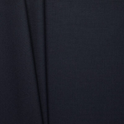 Wool Polyester Suiting - Navy