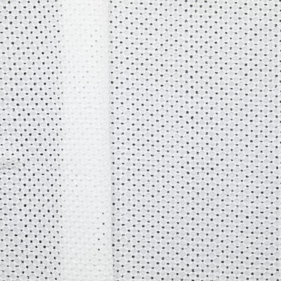 100% Cotton Embroidery - White