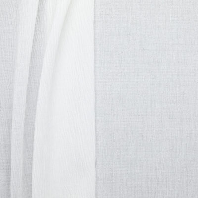 Tencel Blend Shirred Stretch Crinkle - Ivory