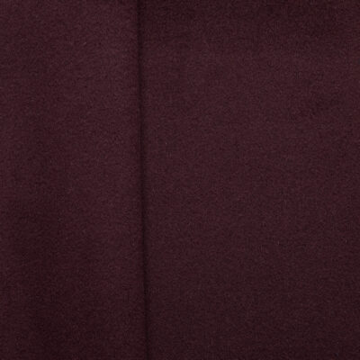 Brushed Australian Wool Coating - Mulberry