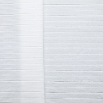 Drop Stitch Polyamide Jersey (Circular) - Undyed/ PFD