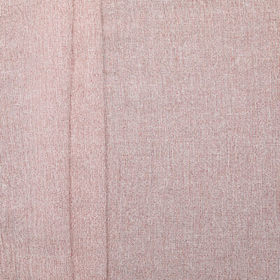 Linen Blend Stripe Crinkle Woven - Brick