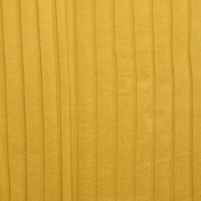 Pleated Cotton Jersey - Mustard