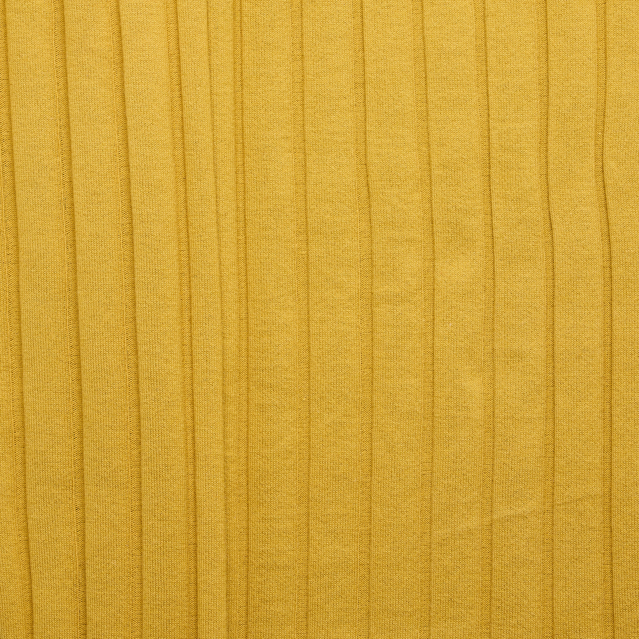 Pleated Cotton Jersey - Mustard